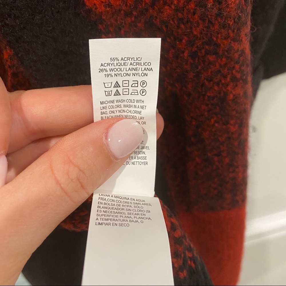 Lucky Brand Buffalo Plaid Cardigan - Picture 8 of 8